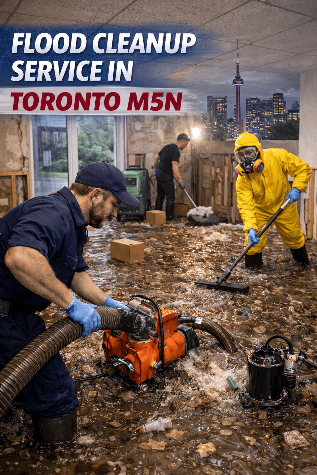 Flood Cleanup Service in Toronto M5N