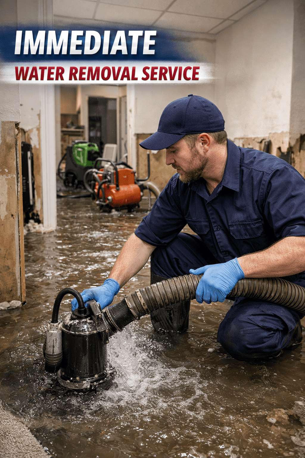 Immediate Water Removal Service in Burlington L7S