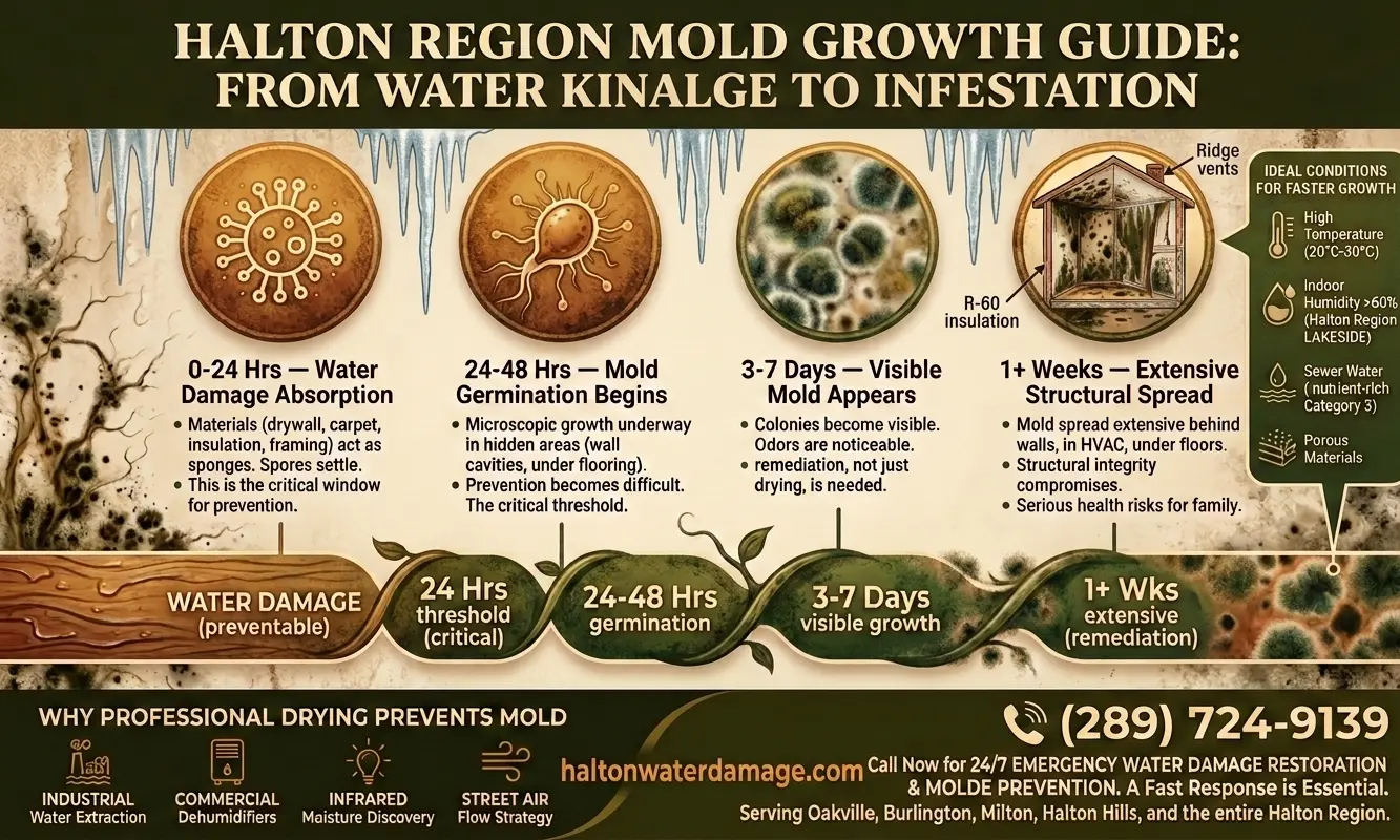 How Fast Does Mold Grow After Water Damage?